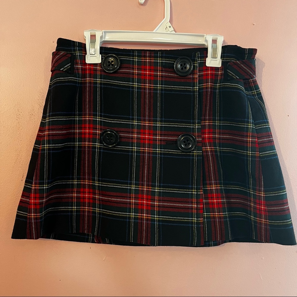 Plaid skirt